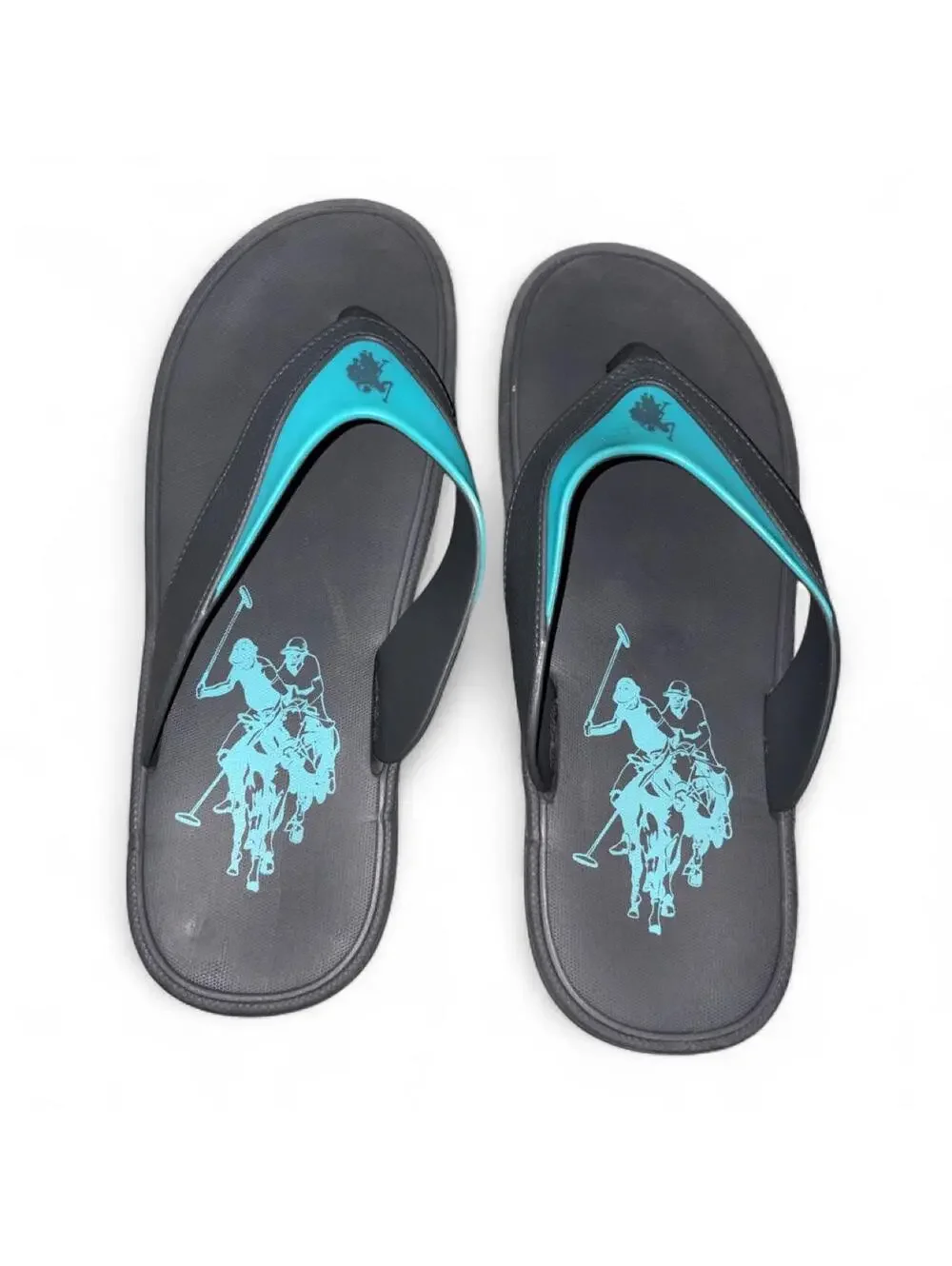 Polo Ralph Lauren Men's Black and Blue Sandal